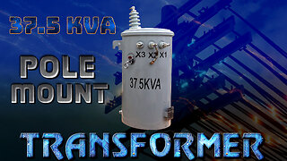 Pole Mount Transformer Power Distribution 37.5 KVA