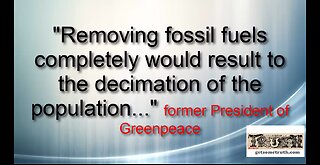 Removing Fossil Fuels is Nuts