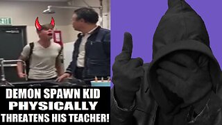 Kid Physically Threatens Teacher For Not Rounding His Grade From 43% To A 70% REACTION!!! (STD)