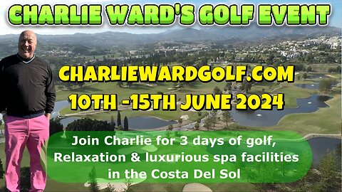 GOLF, RELAX AND ENJOY THE SPA FACILITIES AT CHARLIE WARD'S GOLF EVENT, COSTA DEL SOL, 2024
