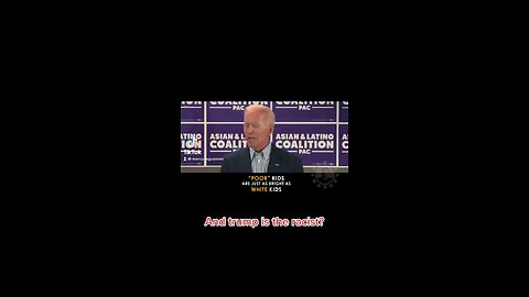 Joe Biden being racist compilation