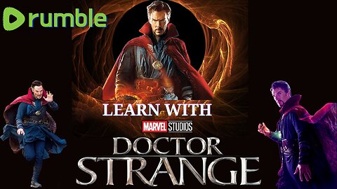 Learn with Dr strange.