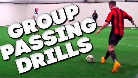 6 SOCCER PASSING DRILLS for better team chemistry | Indoor Soccer Drills