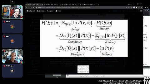 ActInf Textbook Group ~ Cohort 1 ~ Meeting 17 (Chapter 7, part 1)