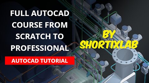 Full AutoCAD Course For Beginners | From Scratch to Professional | AutoCAD Tutorial