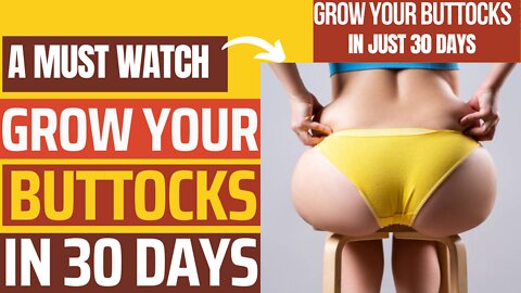 Foods to eat for bigger buttocks