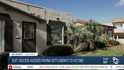 New lawsuit claims San Diego Catholic Diocese avoided paying settlements to sexual abuse victims