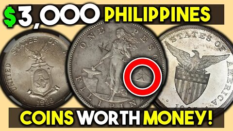 15 SUPER RARE and VALUABLE PHILIPPINES COINS WORTH BIG MONEY!!