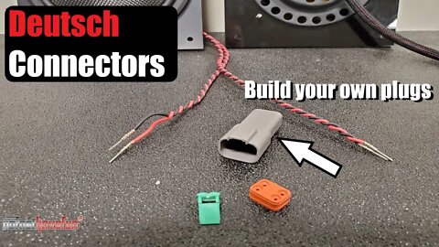 DEUTSCH Connector custom wiring (Demonstration Video) | AnthonyJ350