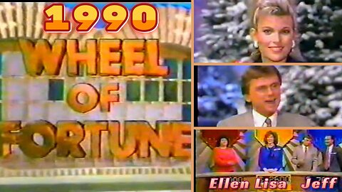 Pat Sajak | Vanna White | Wheel Of Fortune (1990) | BIG WINNER Full Episode | Game Shows