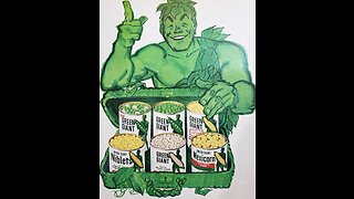 "Snap into the '60s with Jell-o Pudding and the Jolly Green Giant