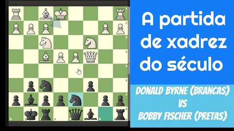 MIRABOLANTE A PARTIDA DO SÉCULO BOBBY FISCHER #xadrez #fischer #chess