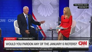 Mike Pence says he would not pardon ANY of the J6 Political Prisoners! 😠