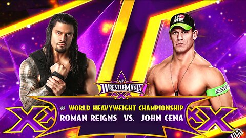 JOHN CENA VS ROMAN REIGNS TITLE MATCH | WWE 2K15 | REAL HAIDER GAMING