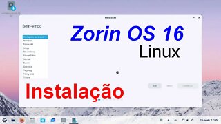 Instalação do Linux Zorin OS 16 em dual boot com o Windows. Acompanhe todos os passos