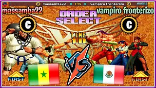 The King of Fighters '96 (massamba22 Vs. vampiro fronterizo) [Senegal Vs. Mexico]