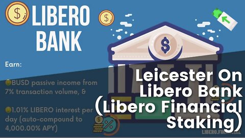 Leicester On Libero Bank (Libero Financial Staking), xLIBERO and wLIBERO