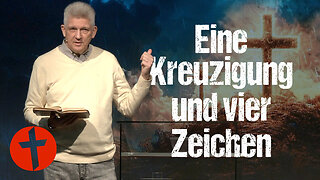 Eine Kreuzigung und vier Zeichen | Gert Hoinle