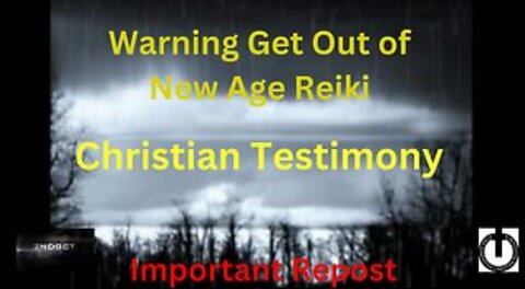 Warning ⚠️ The Dangers of Reiki. Christians Get Out. Anti-christ spirit