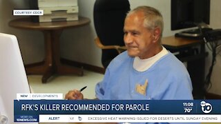 RFK's killer recommended for parole