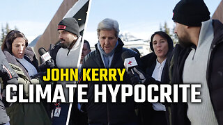 John Kerry Can't Answer Climate Hypocrisy | Avi Yemini