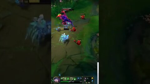 Riven x Cho'Gath #shorts #duduelista#Riven #leagueoflegends #clips