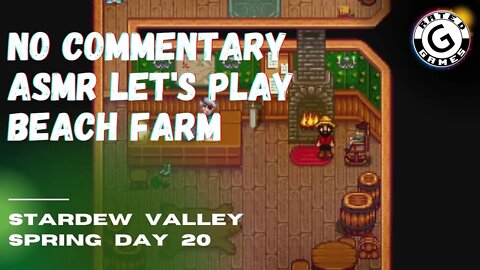 Stardew Valley No Commentary - Family Friendly Lets Play on Nintendo Switch - Spring Day 20