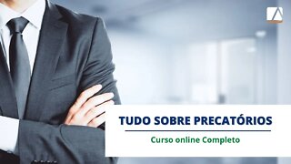 Tudo sobre Precatórios - Curso Online