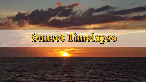 Sunset Timelapse