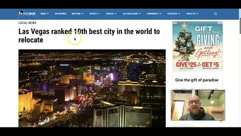 Las Vegas ranked 10th best city in the world to 'relocate'