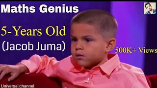 World got talent||five years old genius kid|| Jacob Zuma vs five years old genius kid