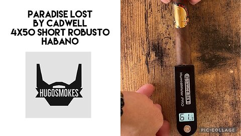 CHRISTMAS DAY CIGAR: Caldwell-Lost & Found, Paradise Lost 4x50 Short Robusto Habano Cigar Review