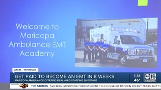 Maricopa Ambulance offering free EMT courses amid staff shortage