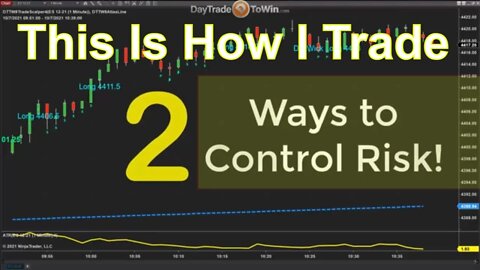 2 Ways I Control Risk When Trading 💥 Get BETTER RESULTS by Doing This
