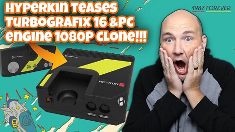 Turbografx16 & PC Engine Clone Console Teased By Hyperkin