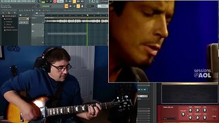 Like a Stone - Chris Cornell (AOL SESSION) | Guitar Mashup (Live Recording in Fl Studio ) [432hz]