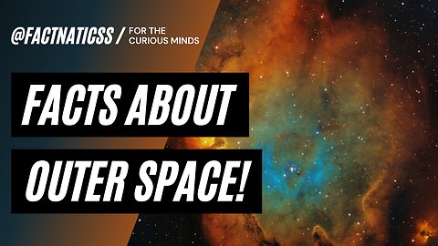 Can You Hear In Outer Space? Unveil Outer Space Facts | Explore the Wonders of the Universe! #Facts