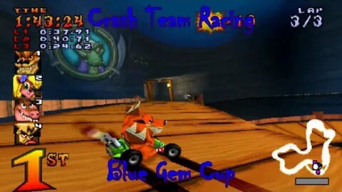 Crash Team Racing: Blue Gem Cup