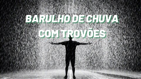 BARULHO DE CHUVA 🌧 DURMA BEM 😴 E RÁPIDO COM UM SOM AGRADÁVEL