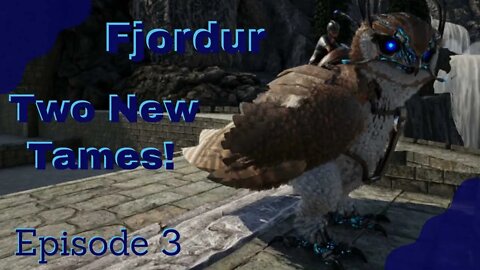 ARK Fjordur - A Therizinosaurus event and a Snow Owl Adventure - Episode Three