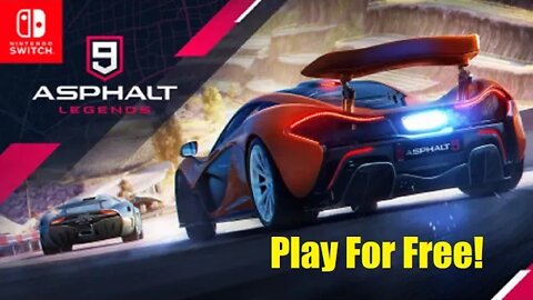 Asphalt 9 Switch and PC- Play For Free!