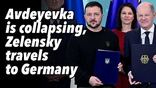 Avdeyevka is collapsing, Zelensky travels to Germany