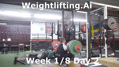 Wk 1/8 D2 - Adjustments leading to better reps - Weightlifting.Ai