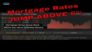 Mortgage Rates Jump Above 6%