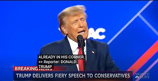 Trump delivers keynote address at CPAC