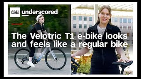 The lightweight Velotric T1 e-bike looks and feels like a regular bike