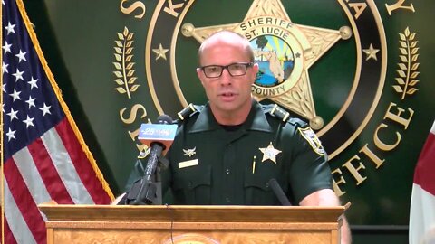 St. Lucie County Sheriff's Office holds news conference on Fort Pierce migrant landing