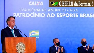 Cerimônia de anúncio do Patrocínio da CEF ao Esporte Brasileiro