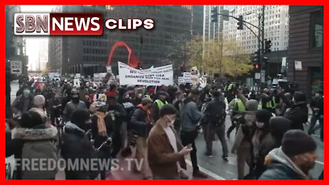 “F*** Trump, F*** Biden Too, They Don’t Give a F*** About You” March in Chicago - 5148