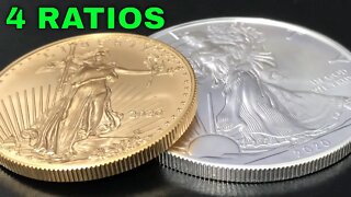 There Are FOUR Silver Gold Ratios!